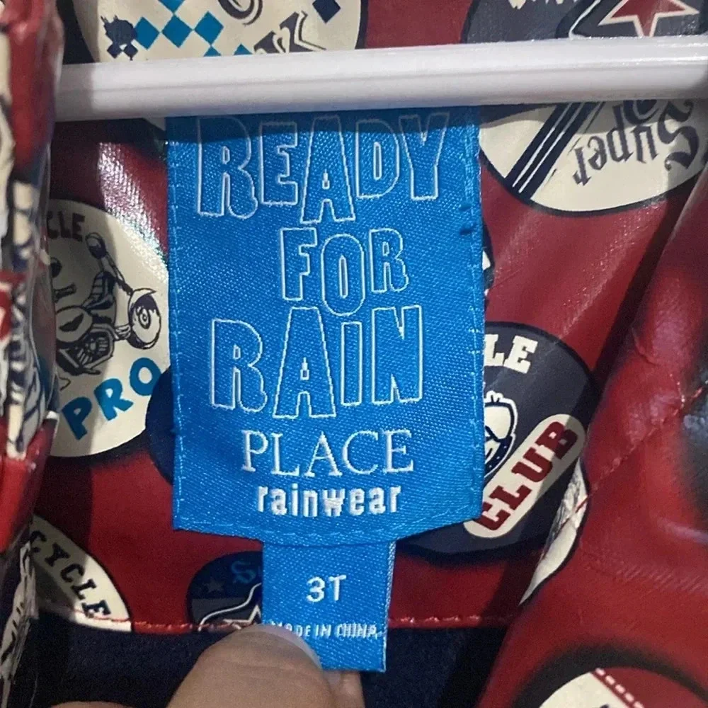 The Children’s Place Ready For Rain Place Rainwear Boys Size 3T